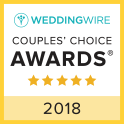 Wedding Wire Couple's Choice Award winner