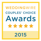 Wedding Wire Couples' Choice Award 2015
